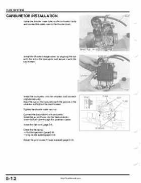 1999-2004 Honda TRX400EX FourTrax Service Manual, Page 75
