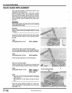 1999-2004 Honda TRX400EX FourTrax Service Manual, Page 97