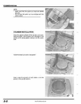 1999-2004 Honda TRX400EX FourTrax Service Manual, Page 118