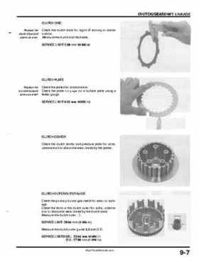 1999-2004 Honda TRX400EX FourTrax Service Manual, Page 127