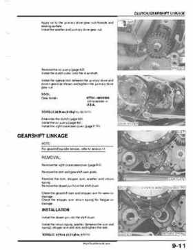 1999-2004 Honda TRX400EX FourTrax Service Manual, Page 131
