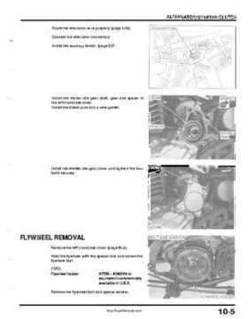 1999-2004 Honda TRX400EX FourTrax Service Manual, Page 137