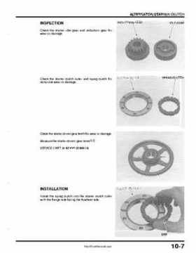 1999-2004 Honda TRX400EX FourTrax Service Manual, Page 139