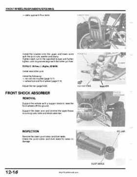 1999-2004 Honda TRX400EX FourTrax Service Manual, Page 175