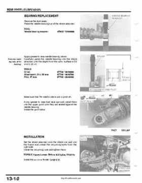 1999-2004 Honda TRX400EX FourTrax Service Manual, Page 191