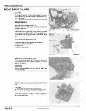 1999-2004 Honda TRX400EX FourTrax Service Manual, Page 207