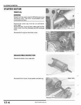 1999-2004 Honda TRX400EX FourTrax Service Manual, Page 239