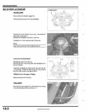 1999-2004 Honda TRX400EX FourTrax Service Manual, Page 248
