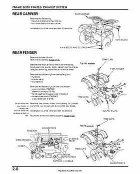 2000-2003 Honda TRX350 Rancher factory service manual, Page 44