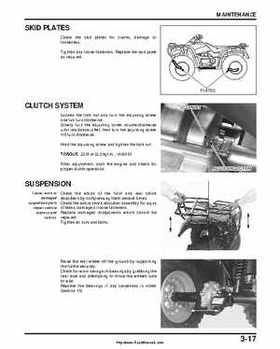2000-2003 Honda TRX350 Rancher factory service manual, Page 65