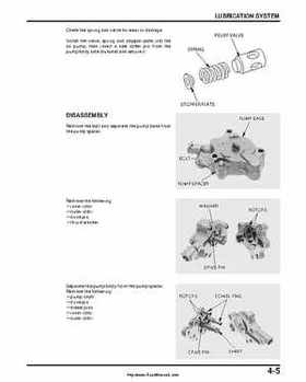 2000-2003 Honda TRX350 Rancher factory service manual, Page 73