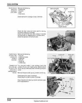2000-2003 Honda TRX350 Rancher factory service manual, Page 86