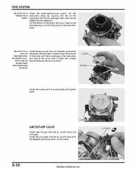 2000-2003 Honda TRX350 Rancher factory service manual, Page 90