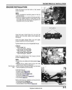 2000-2003 Honda TRX350 Rancher factory service manual, Page 103