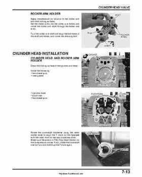 2000-2003 Honda TRX350 Rancher factory service manual, Page 117