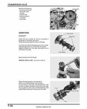 2000-2003 Honda TRX350 Rancher factory service manual, Page 120
