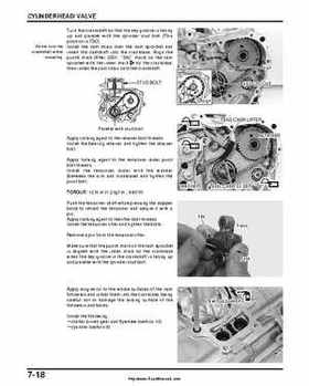 2000-2003 Honda TRX350 Rancher factory service manual, Page 122