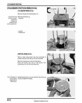 2000-2003 Honda TRX350 Rancher factory service manual, Page 126
