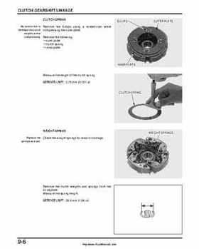 2000-2003 Honda TRX350 Rancher factory service manual, Page 138