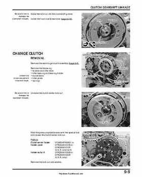 2000-2003 Honda TRX350 Rancher factory service manual, Page 141