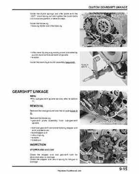 2000-2003 Honda TRX350 Rancher factory service manual, Page 147