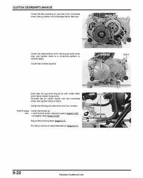 2000-2003 Honda TRX350 Rancher factory service manual, Page 152