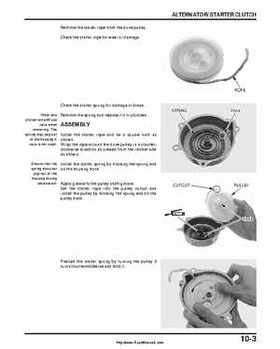 2000-2003 Honda TRX350 Rancher factory service manual, Page 157