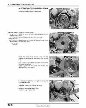 2000-2003 Honda TRX350 Rancher factory service manual, Page 160