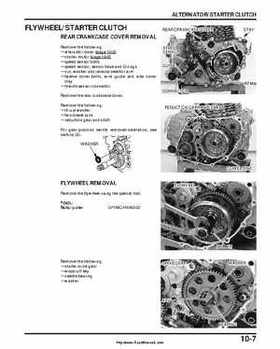 2000-2003 Honda TRX350 Rancher factory service manual, Page 161