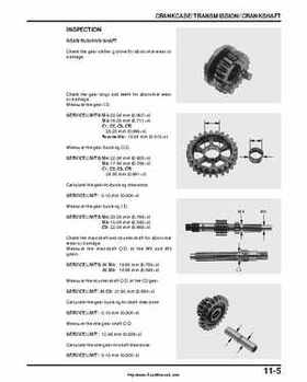2000-2003 Honda TRX350 Rancher factory service manual, Page 171