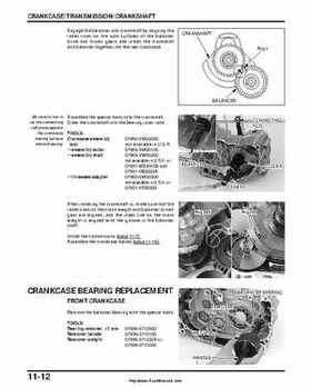2000-2003 Honda TRX350 Rancher factory service manual, Page 178