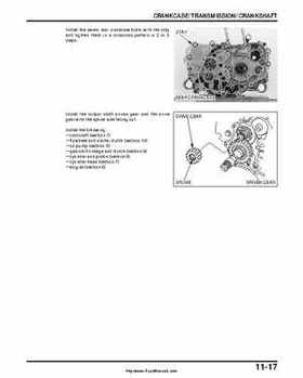 2000-2003 Honda TRX350 Rancher factory service manual, Page 183