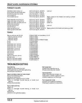 2000-2003 Honda TRX350 Rancher factory service manual, Page 186