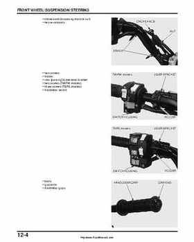 2000-2003 Honda TRX350 Rancher factory service manual, Page 188