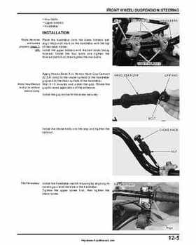 2000-2003 Honda TRX350 Rancher factory service manual, Page 189