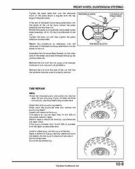 2000-2003 Honda TRX350 Rancher factory service manual, Page 193
