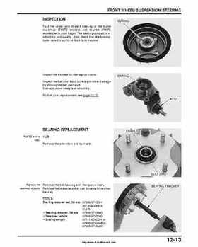 2000-2003 Honda TRX350 Rancher factory service manual, Page 197
