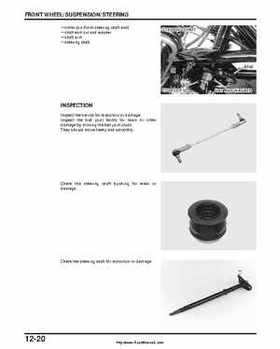 2000-2003 Honda TRX350 Rancher factory service manual, Page 204