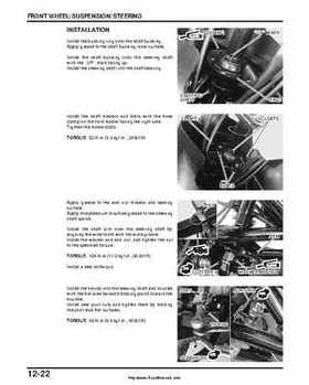 2000-2003 Honda TRX350 Rancher factory service manual, Page 206