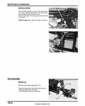 2000-2003 Honda TRX350 Rancher factory service manual, Page 214