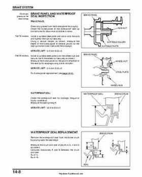 2000-2003 Honda TRX350 Rancher factory service manual, Page 228