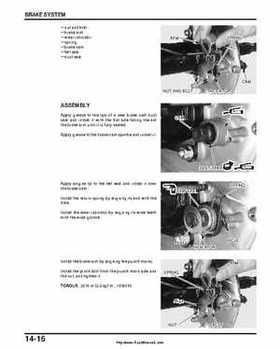 2000-2003 Honda TRX350 Rancher factory service manual, Page 236