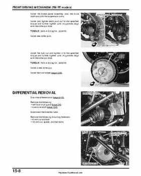 2000-2003 Honda TRX350 Rancher factory service manual, Page 248