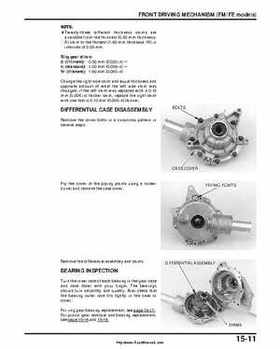 2000-2003 Honda TRX350 Rancher factory service manual, Page 251