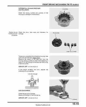 2000-2003 Honda TRX350 Rancher factory service manual, Page 255
