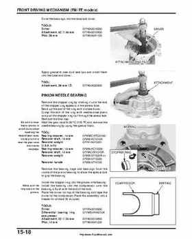 2000-2003 Honda TRX350 Rancher factory service manual, Page 258