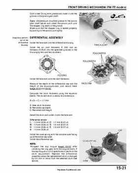 2000-2003 Honda TRX350 Rancher factory service manual, Page 261