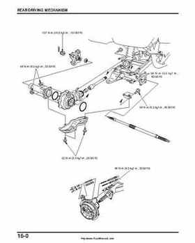 2000-2003 Honda TRX350 Rancher factory service manual, Page 266