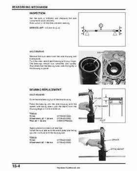 2000-2003 Honda TRX350 Rancher factory service manual, Page 270