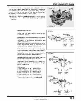 2000-2003 Honda TRX350 Rancher factory service manual, Page 275